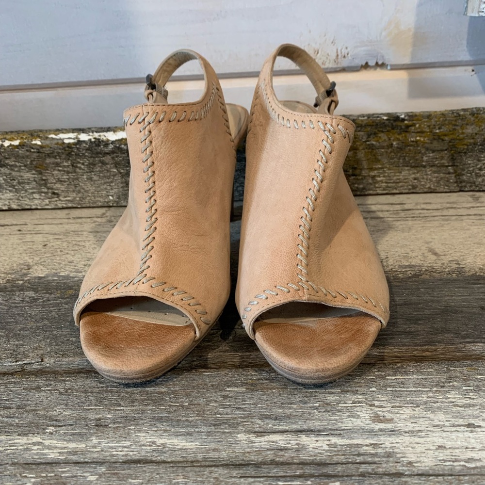 Geox | Camel Coloured Heeled Shoes